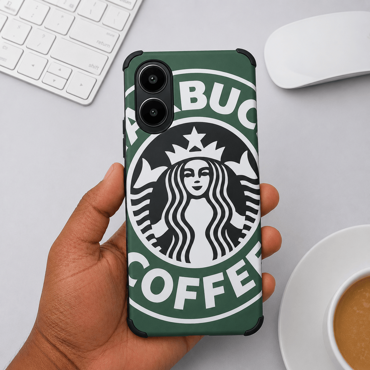 Starbucks Phone Case for Vivo Y02s Back Cover Onezeros.in