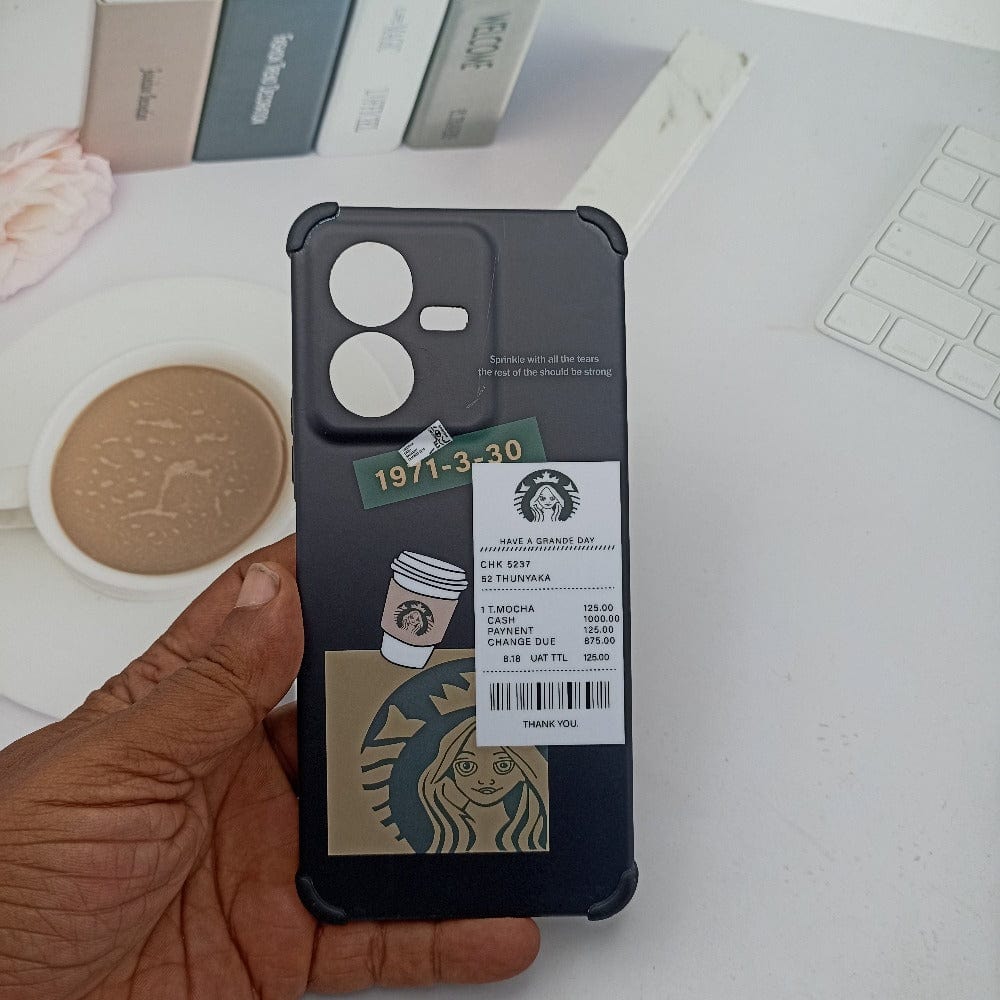 Starbucks Phone Case for Vivo Y22 Back Cover Mobiles & Accessories