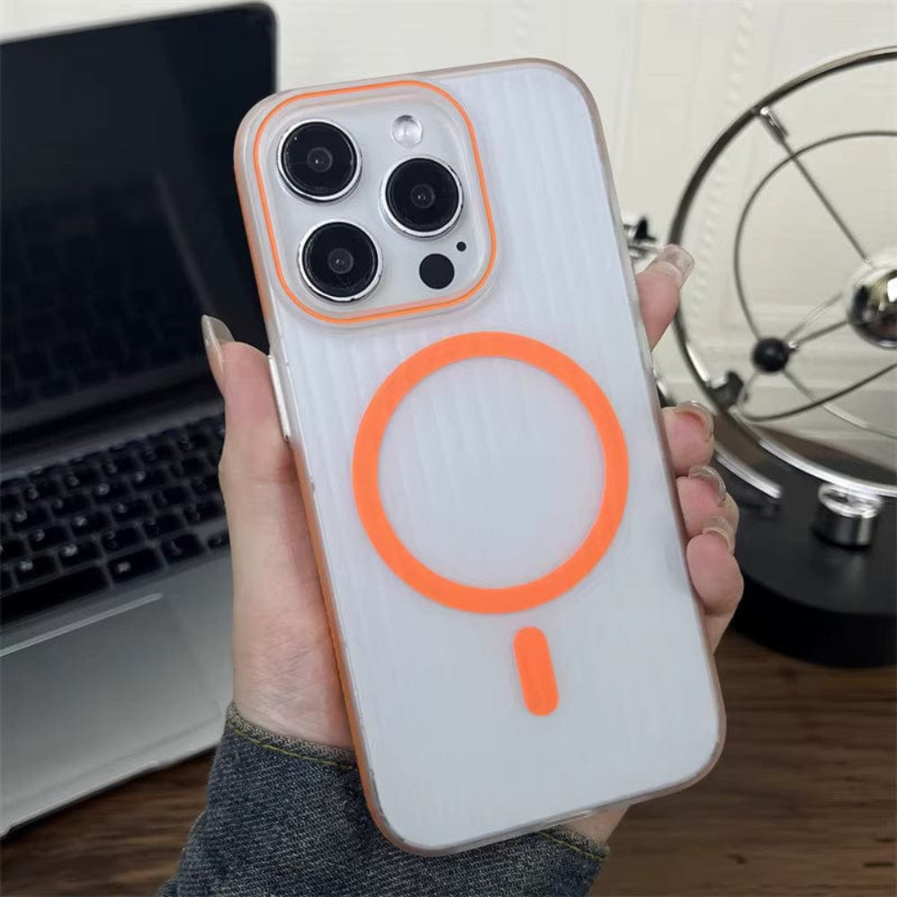 Striped Corrugated Board Pattern Back Cover for iPhone 16 Pro