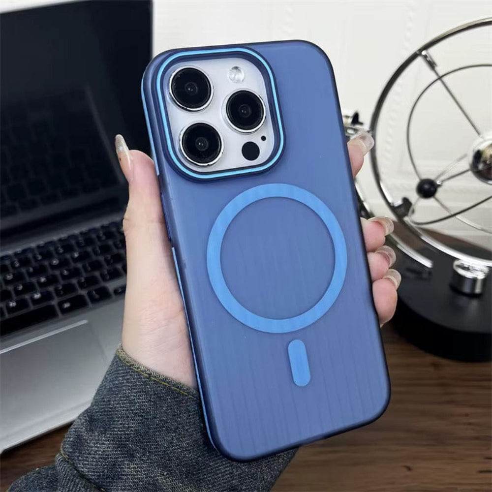 Striped Corrugated Board Pattern Back Cover for iPhone 16 Pro