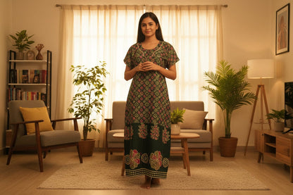 Stylish Modern Nighties for Women's Sleepwear Onezeros.in