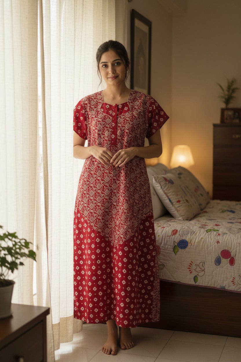 Stylish Modern Nighties for Women's Sleepwear Onezeros.in