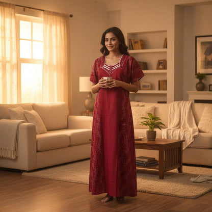 Stylish Modern Nighties for Women's Sleepwear Onezeros.in