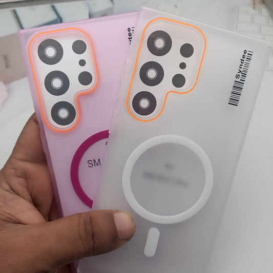 SYNDEE Barcode Theme Phone Case for Samsung S25 Ultra Back Cover Onezeros.in