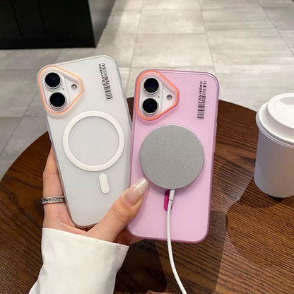 SYNDEE Mate Magsafe Barcode Phone Case for iPhone 17 Back Cover Onezeros.in