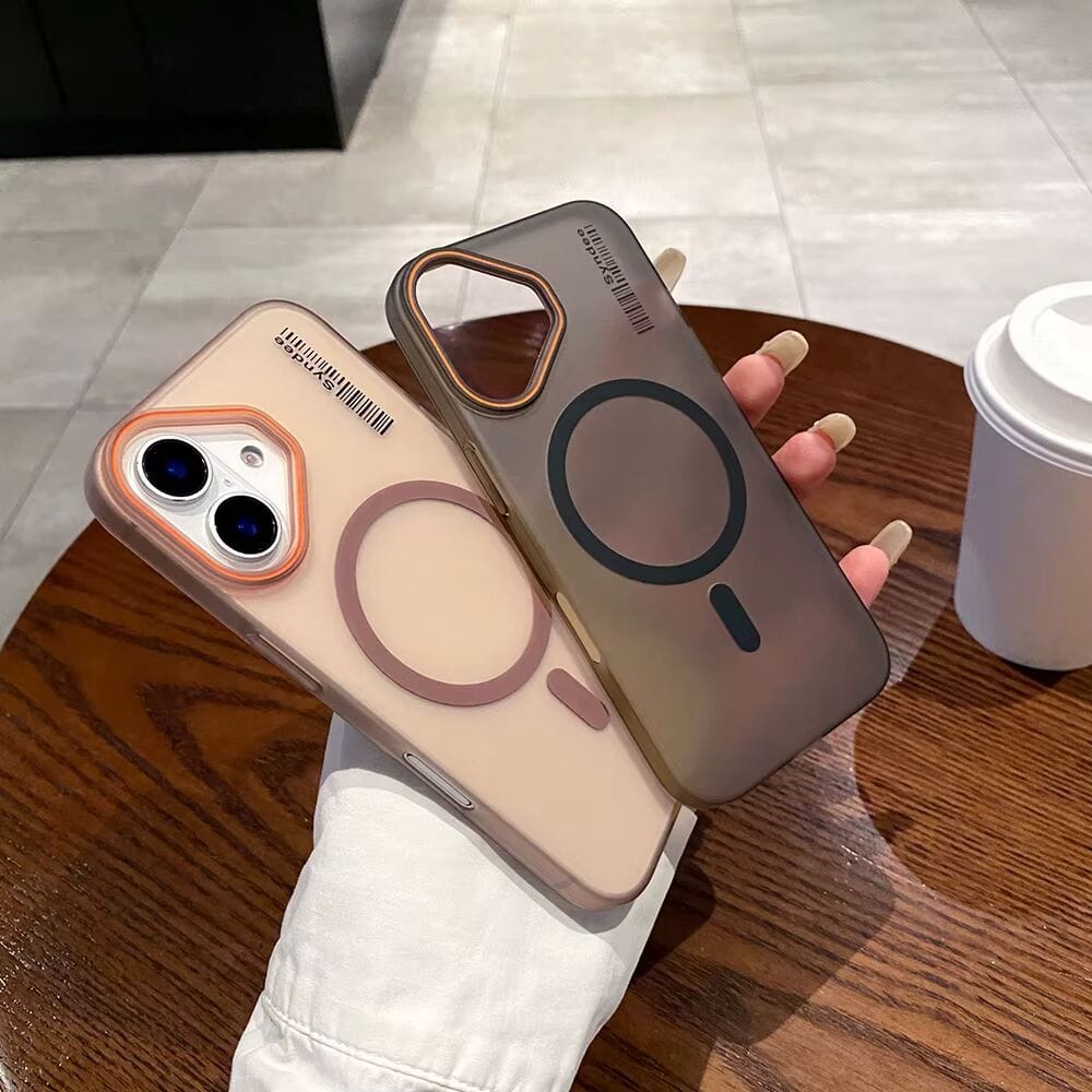 SYNDEE Mate Magsafe Barcode Phone Case for iPhone 17 Back Cover Onezeros.in