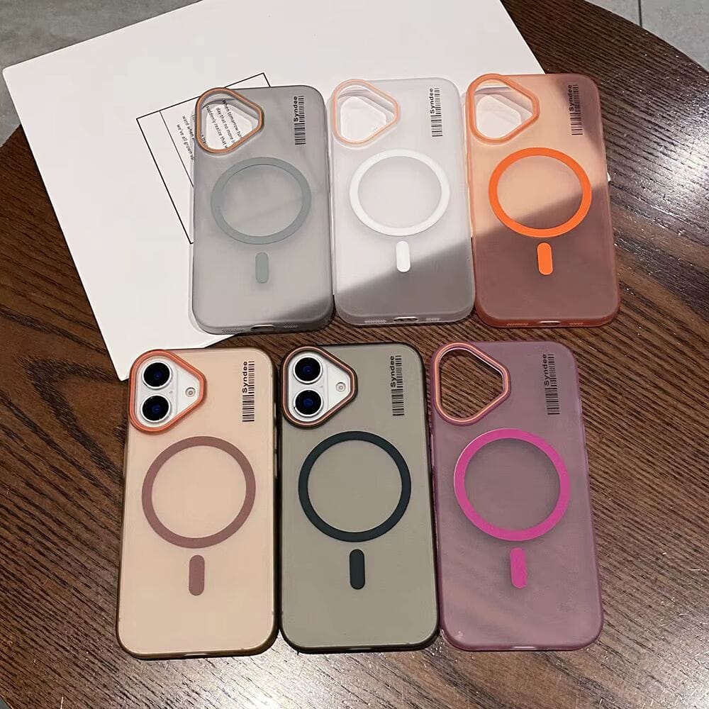 SYNDEE Mate Magsafe Barcode Phone Case for iPhone 17 Back Cover Onezeros.in