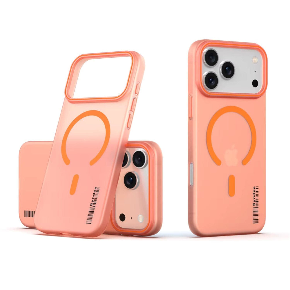 SYNDEE Mate Magsafe Barcode Phone Case for iPhone 17 Pro Back Cover Onezeros.in