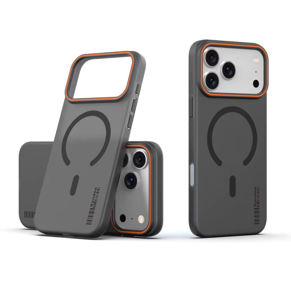 SYNDEE Mate Magsafe Barcode Phone Case for iPhone 17 Pro Back Cover Onezeros.in