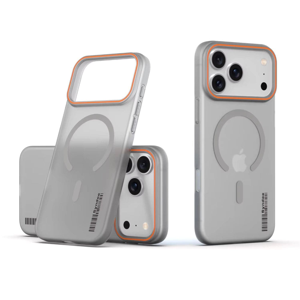 SYNDEE Mate Magsafe Barcode Phone Case for iPhone 17 Pro Back Cover Onezeros.in