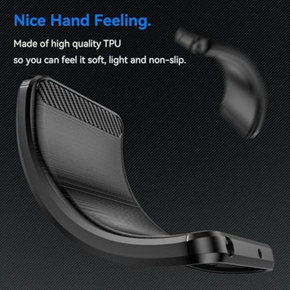 Thin Carbon Fiber Phone Case for Moto G45 5G Back Cover Onezeros.in