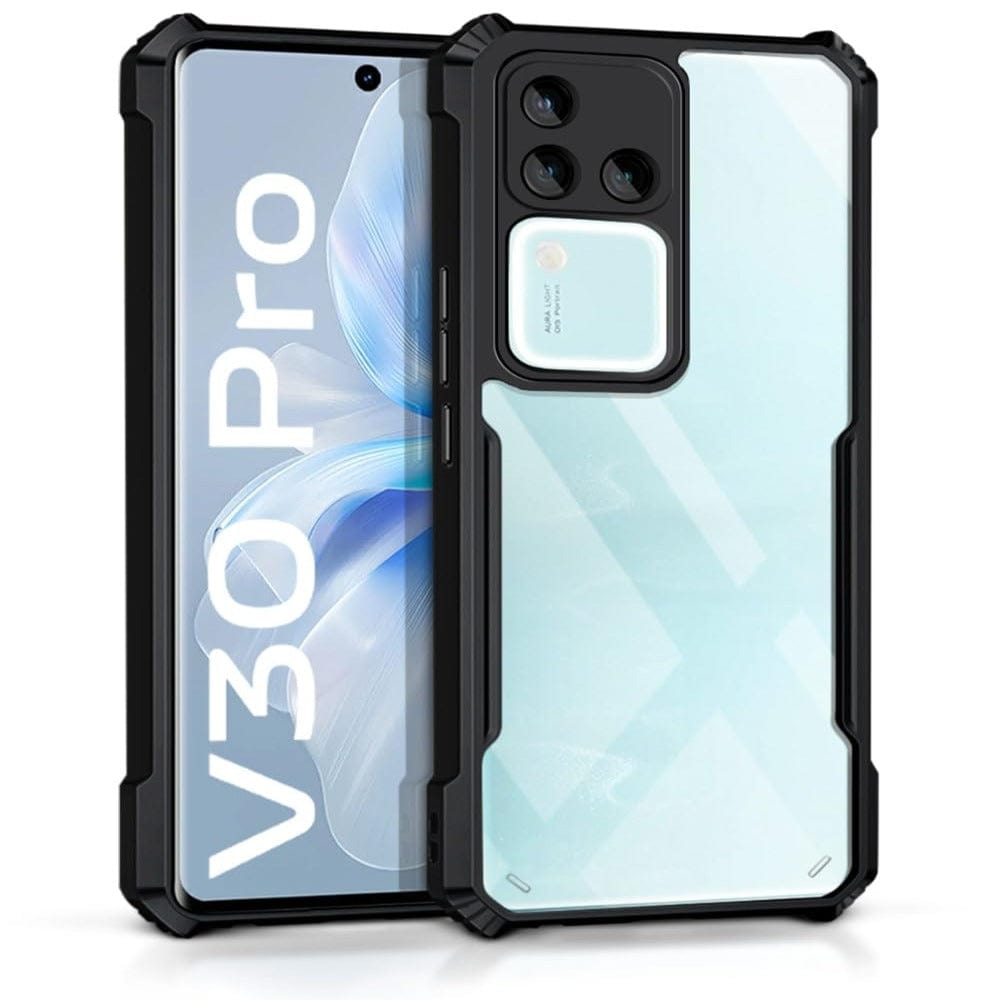 Transparent Clear Hybrid Shockproof Slim Phone Case For Vivo V30/V30 Pro Mobile Phone Accessories