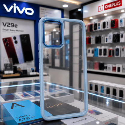 Transparent Design Case For OnePlus Nord CE 2 Lite 5G Electroplating Camera Phone Cover Onezeros.in