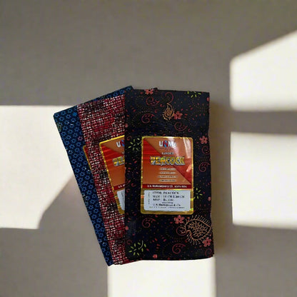 UNME Peacock Lungie Kaili - Assorted Colors Printed Pattern Onezeros.in