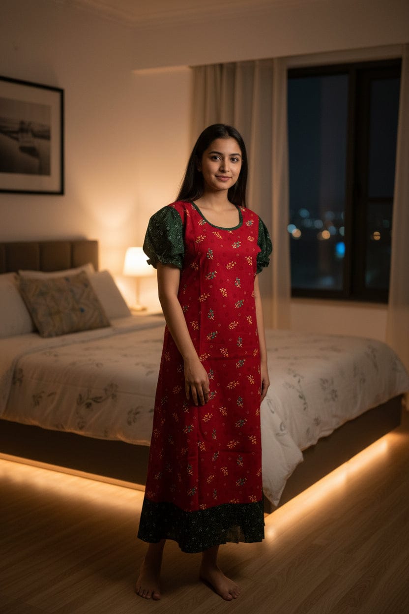 Vanitha Frock Nighty Onezeros.in