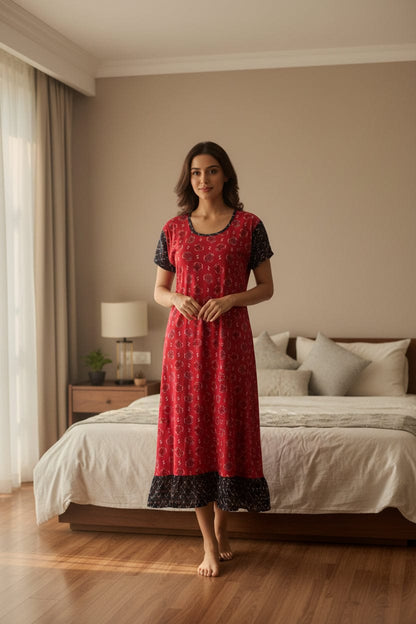 Vanitha Frock Nighty Onezeros.in