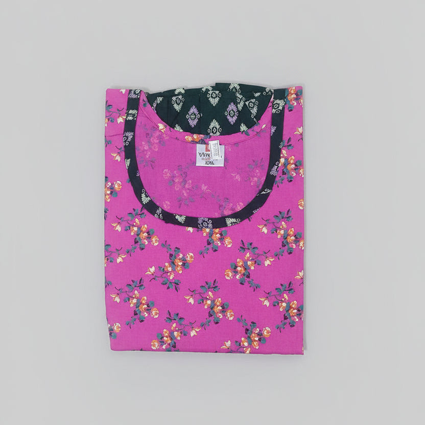 Lavender Color Frock Nighty Onezeros.in