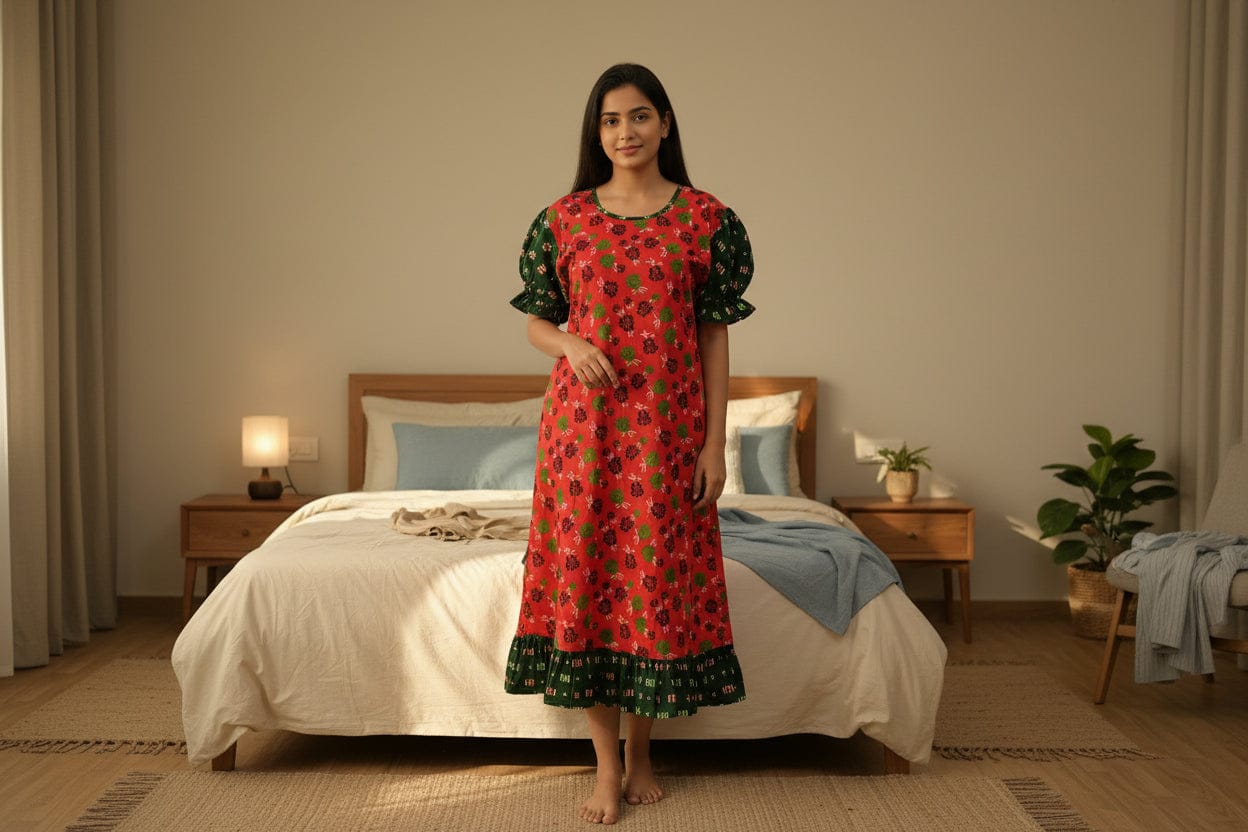 Vanitha Frock Nighty Onezeros.in