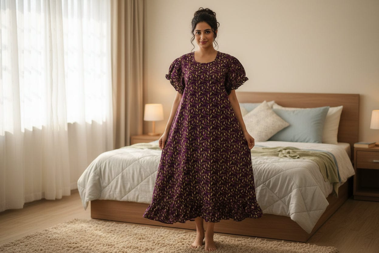 Vanitha Frock Nighty Onezeros.in