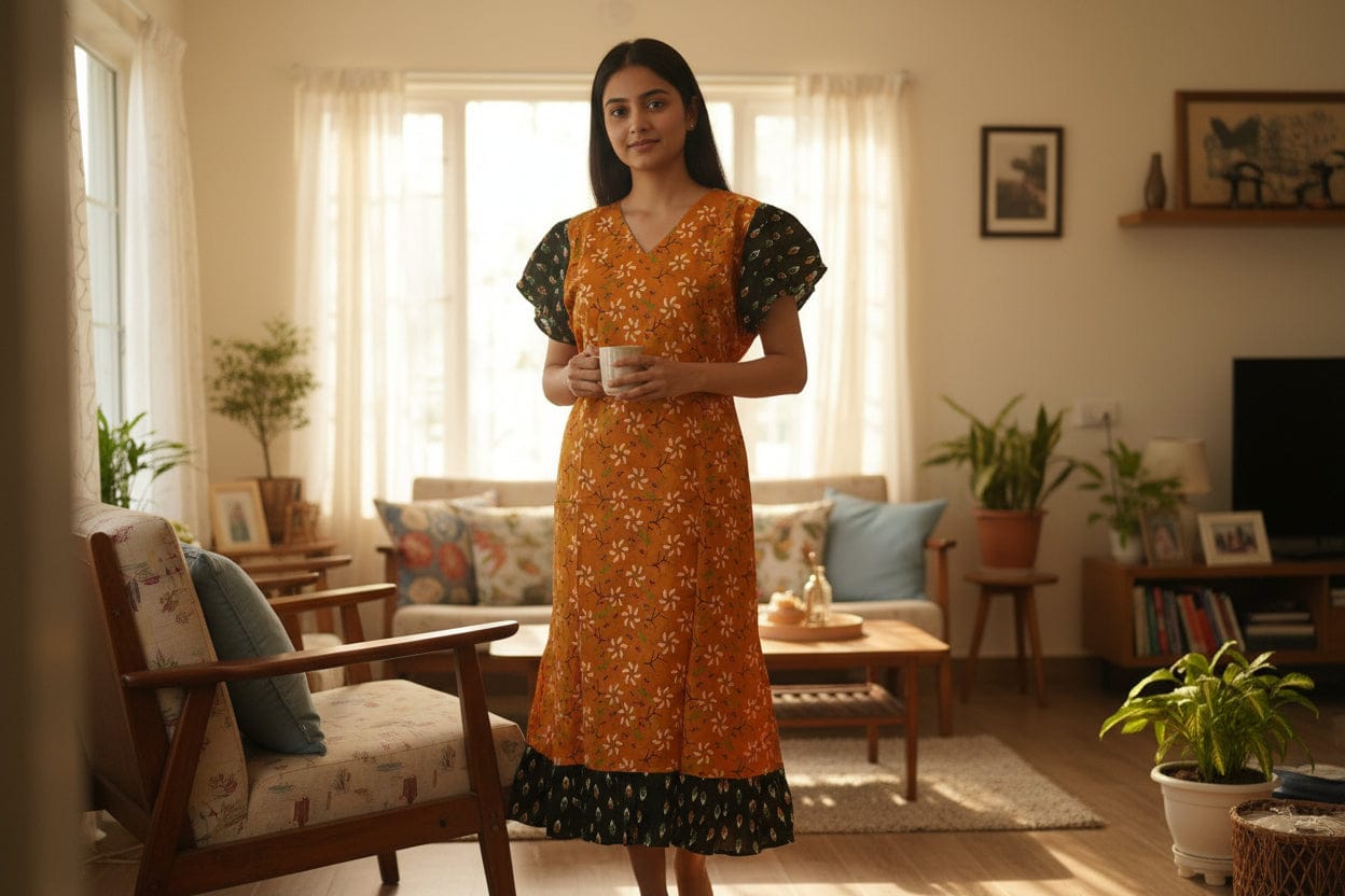 Vanitha Frock Nighty Onezeros.in