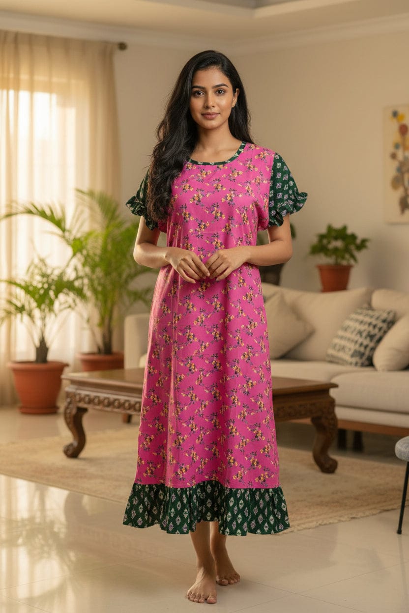 Vanitha Frock Nighty Onezeros.in