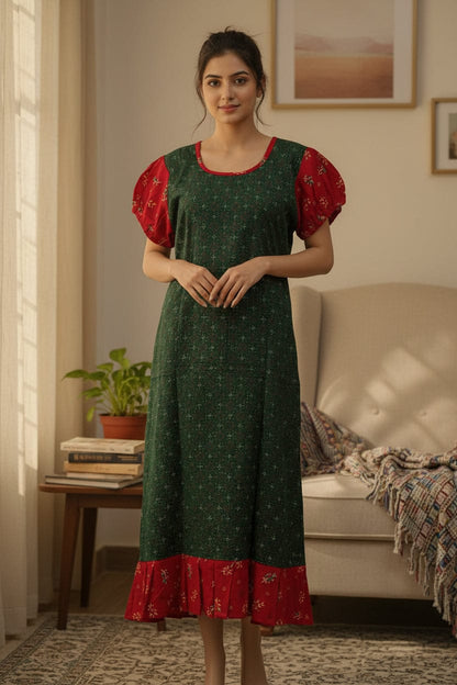 Vanitha Frock Nighty Onezeros.in