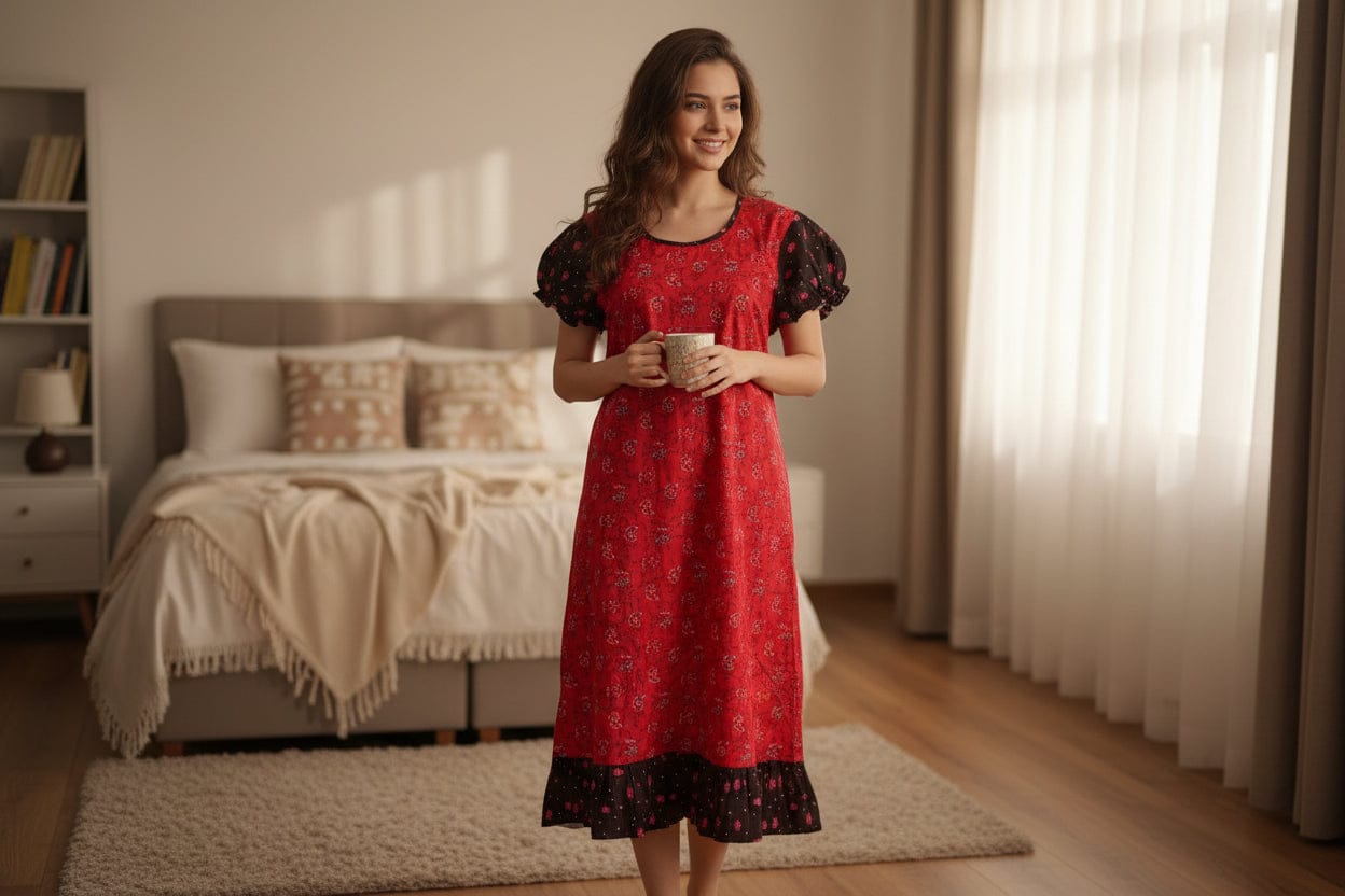 Vanitha Frock Nighty Onezeros.in