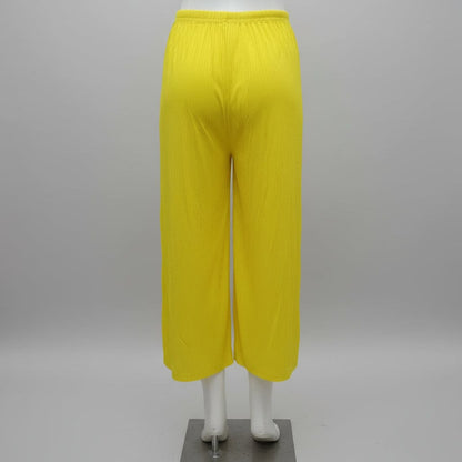 Women Crushed Pattern Relaxed Fit Palazzo Pant (3 Pcs Packing) Onezeros.in