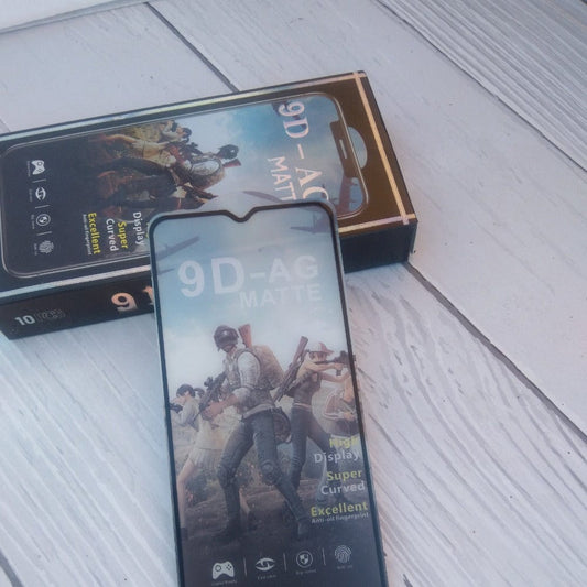 9D-AG Matte Tempered Glass for Realme 5 Screen Protector (Pack of 2) Onezeros.in