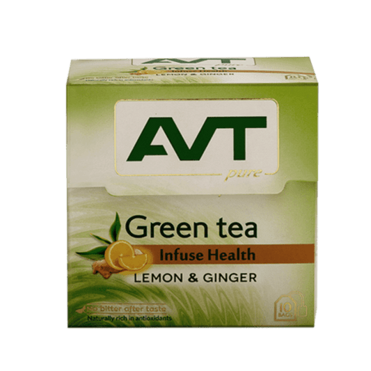 AVT Green Lemon & Ginger Beverages