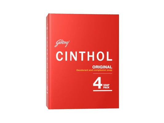 Cinthol Original Soap 100g (pack of 4) Bath & Body