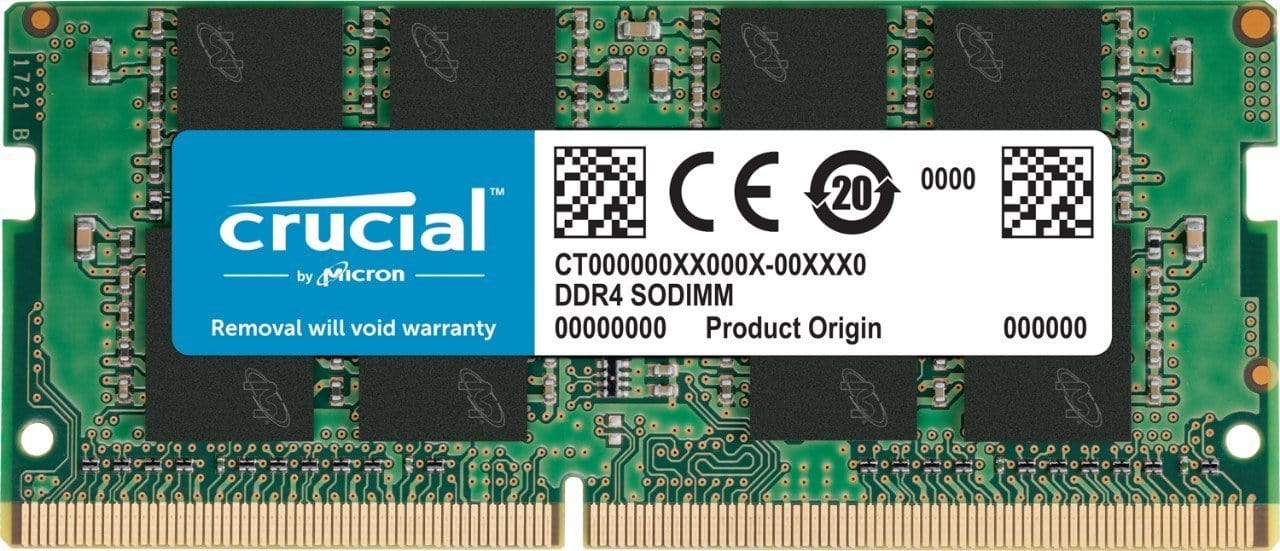 Crucial 4 GB DDR4-2400 Laptop Memory (RAM) Computer Accessories