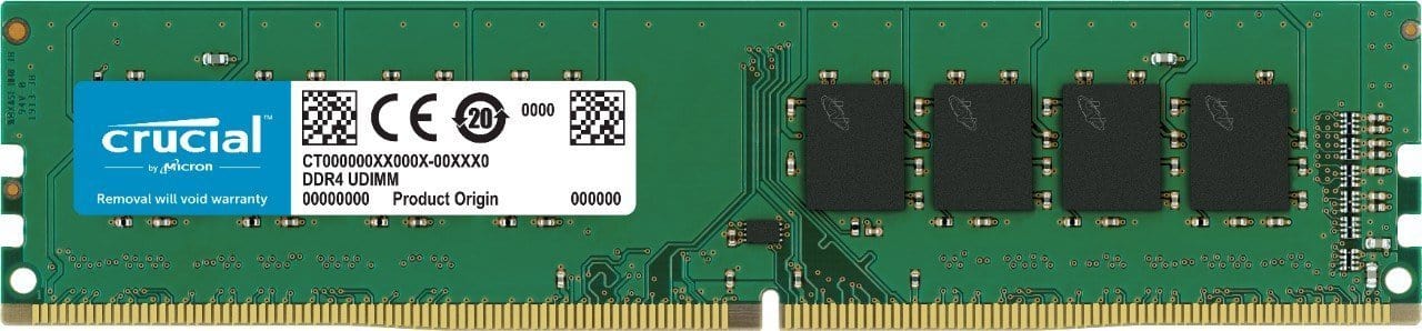 Crucial 4GB DDR4 Desktop Memory Computer Accessories