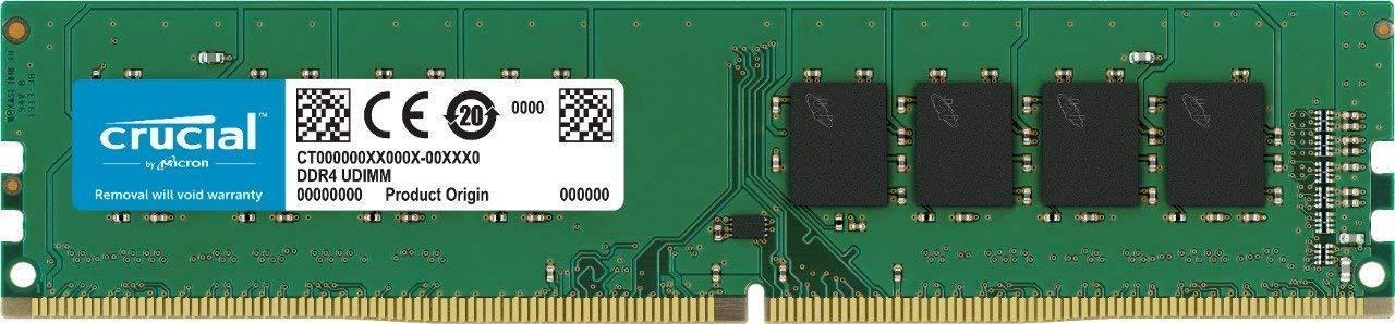 Crucial 8 GB 2666 MHZ DDR4 Desktop Memory Computer Accessories