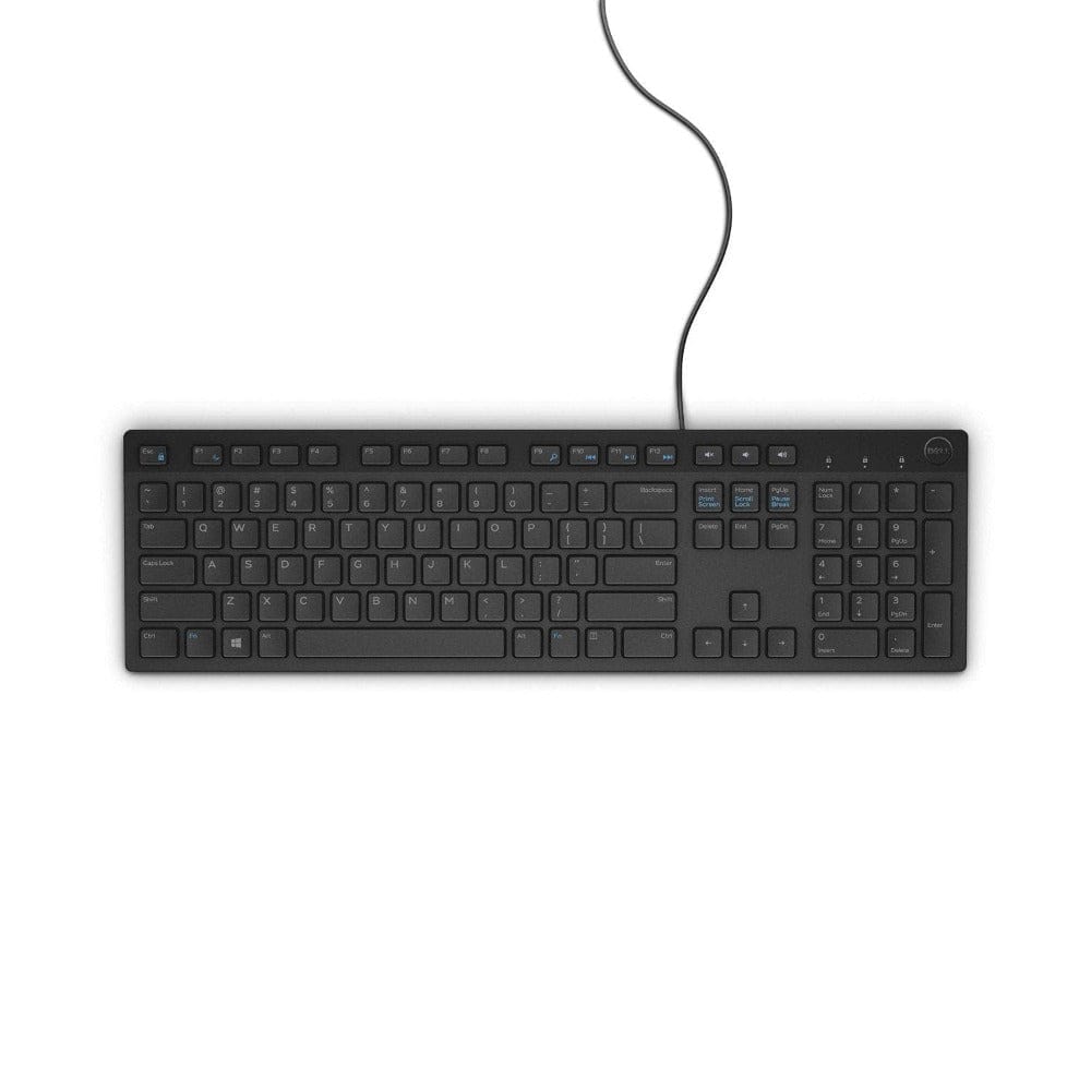 DELL KB216 Wired Multimedia USB Keyboard Computer Accessories