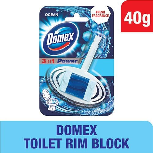 Domex Toilet Rim Block - Ocean, 40 gm Household Cleaning Products