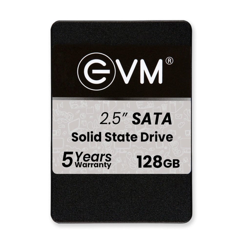 EVM 128GB SSD 2.5" INCH SATA Storage Devices for Computers Computer Accessories