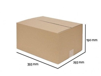 Folding Box with Height Variable (400X300X200MM) Pack of 25 Nos Shipping Supplies
