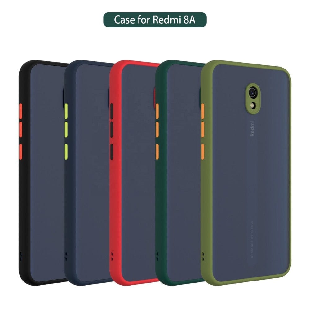 Smoke Case for Redmi 8A Back Cover Camera Protection Phone Case Mobiles & Accessories