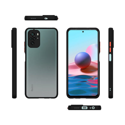 Frosted Smoke Mobile Cover for Redmi Note 10/10s Camera Protection Phone Case Mobiles & Accessories