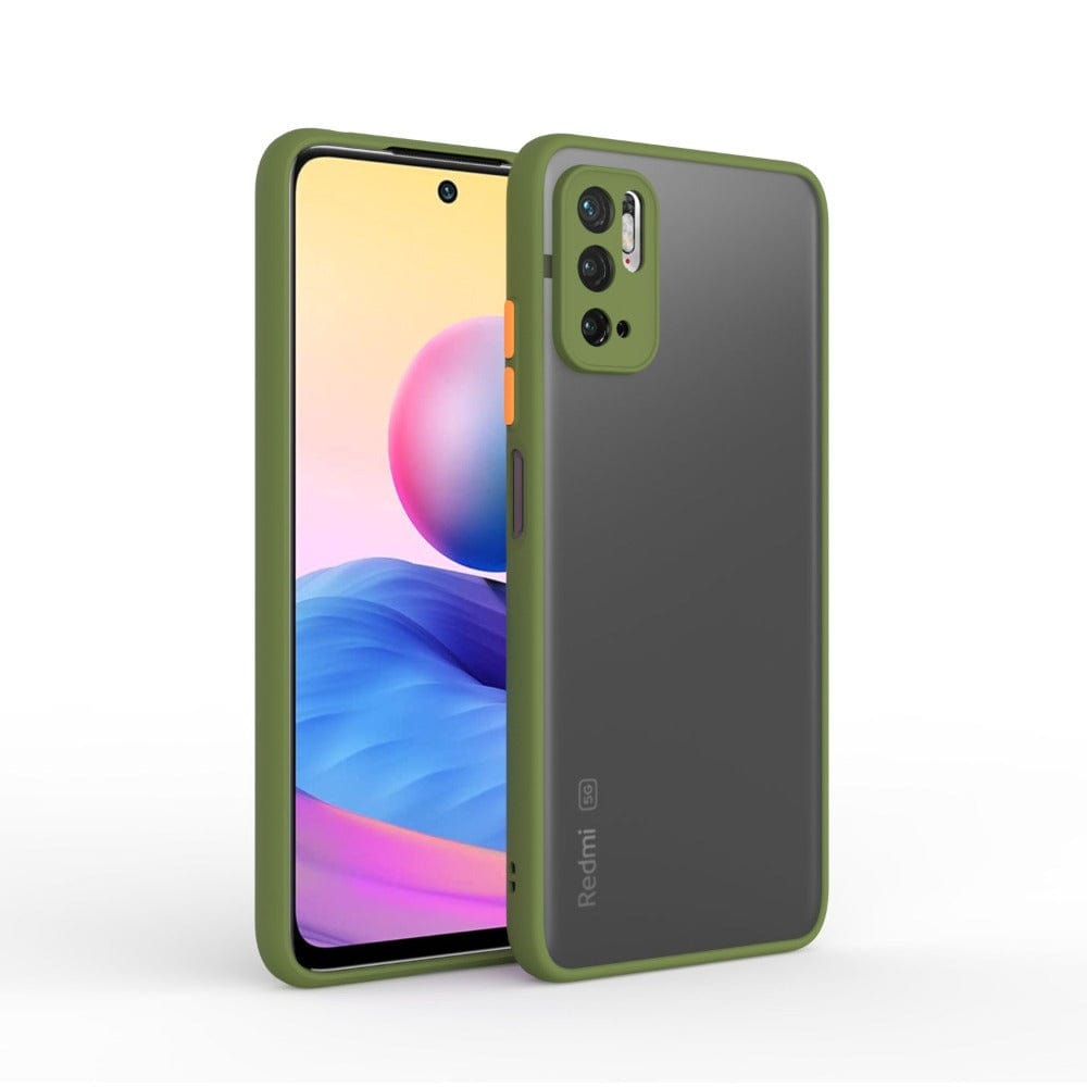 Frosted Smoke Mobile Cover for Redmi Note 10 (5G)/10T (5G)/POCO M3 Pro Camera Protection Phone Case Mobiles & Accessories