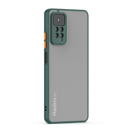 Frosted Smoke Mobile Cover for Redmi Note 11 Pro/Pro Plus Camera Protection Phone Case Mobiles & Accessories