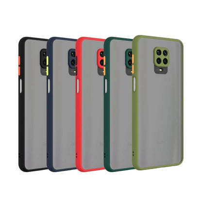Smoke Case for Redmi Note 9 Pro Back Cover Camera Protection Phone Case Mobiles & Accessories
