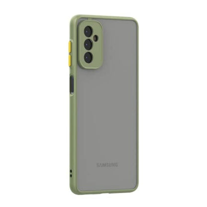 Frosted Smoke Mobile Cover for Samsung Galaxy M52 (5G) Camera Protection Phone Case Mobiles & Accessories