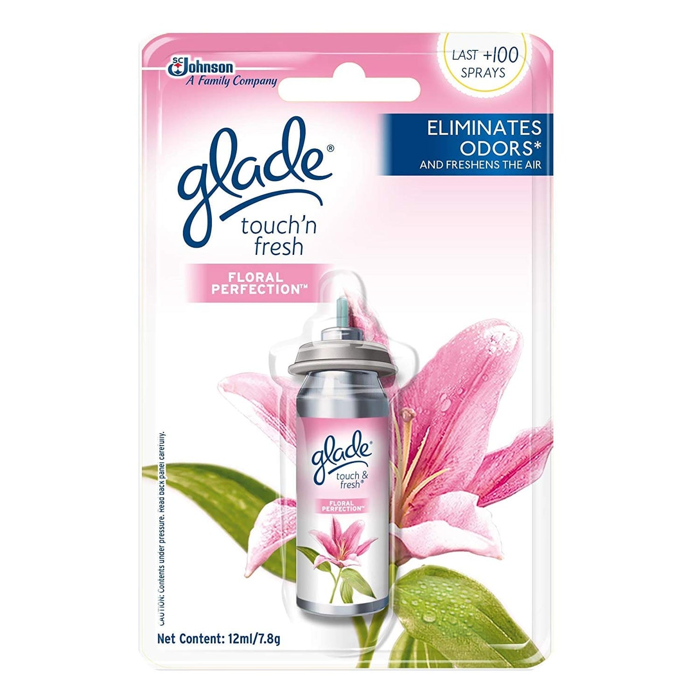 Glade Touch n Fresh Floral Perfection Refill  12ml Home Fragrances