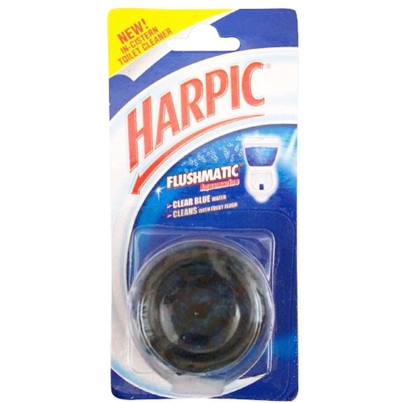 Harpic Toilet Cleaner - Flushmatic, Clear Blue, 50 gm Household Cleaning Products