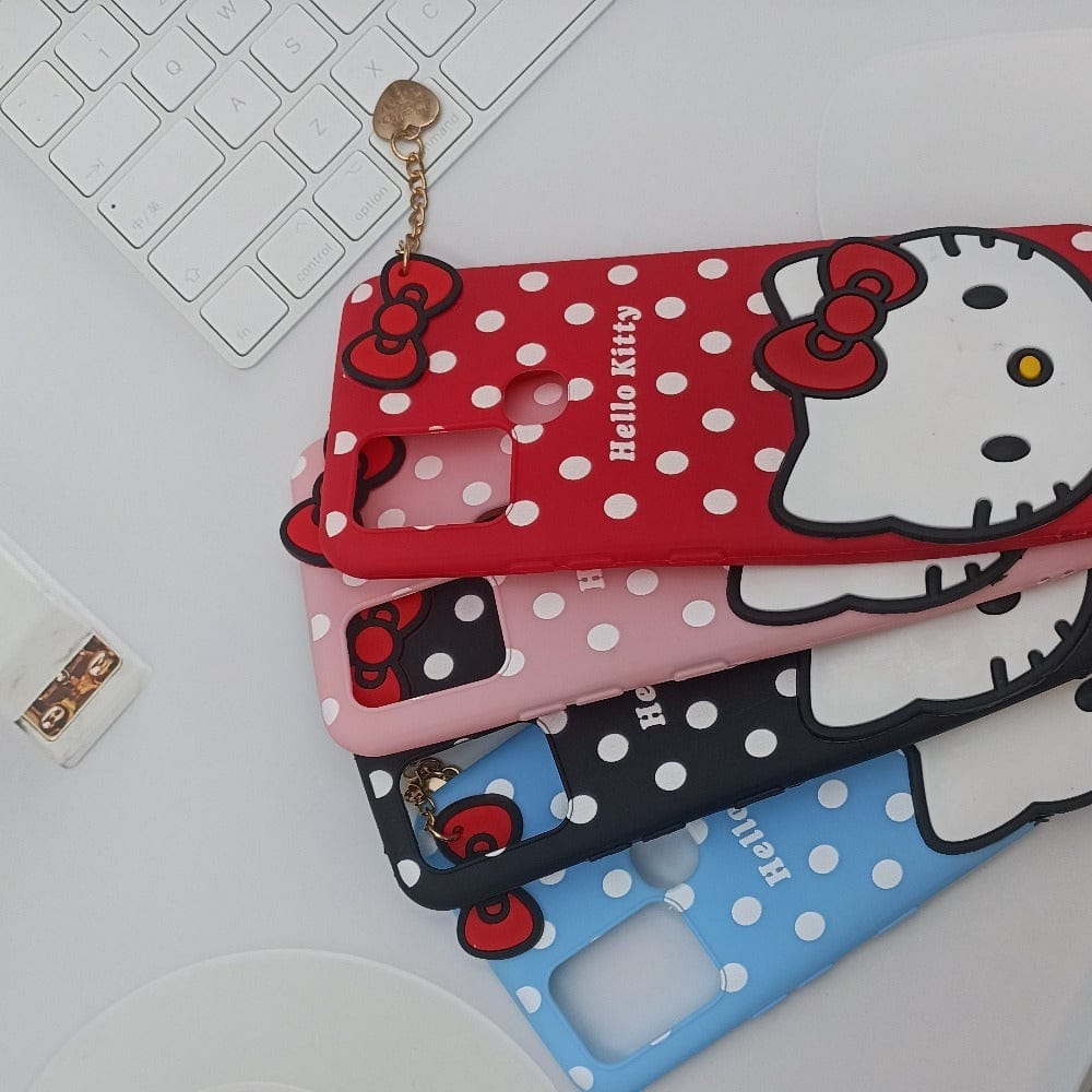 Hello Kitty Mobile Phone Back Cover For Infinix Hot 10 Cartoon Phone Back Case Mobiles & Accessories