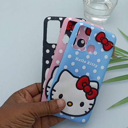 Hello Kitty Mobile Phone Back Cover For Itel Vision 1 Pro Cartoon Phone Back Case Mobiles & Accessories