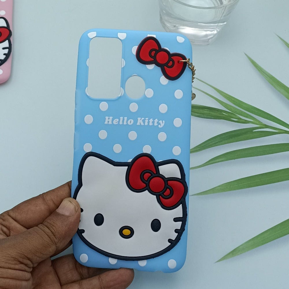 Hello Kitty Mobile Phone Back Cover For Itel Vision 1 Pro Cartoon Phone Back Case Mobiles & Accessories