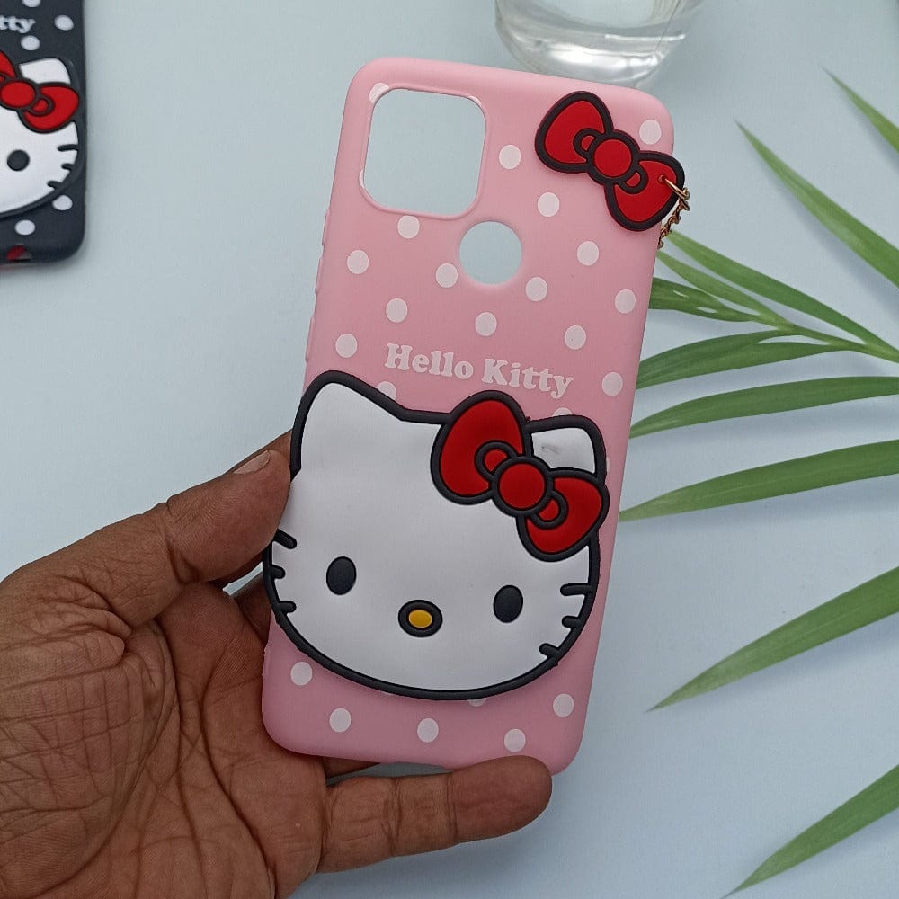 Hello Kitty Mobile Phone Back Cover For OPPO A15/A15s Cartoon Phone Back Case Mobiles & Accessories